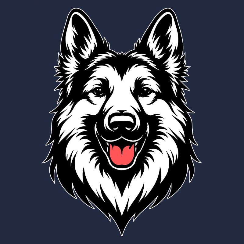 Deutscher Schäferhund Design