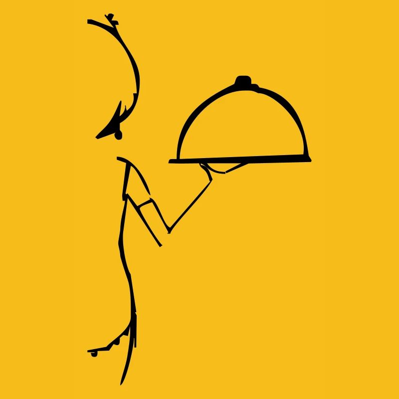 Restaurant, Crew, serveuse
