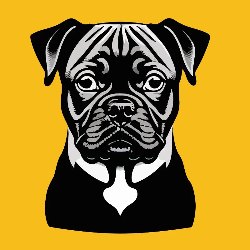 Chien, chiot, bouledogue