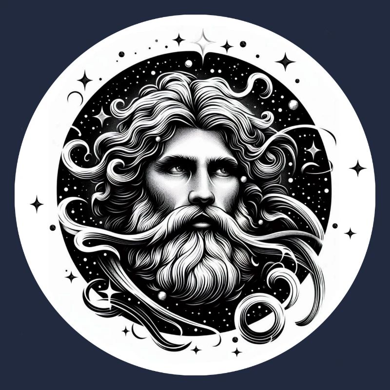 Kosmischer Sternenbart - Wassermann