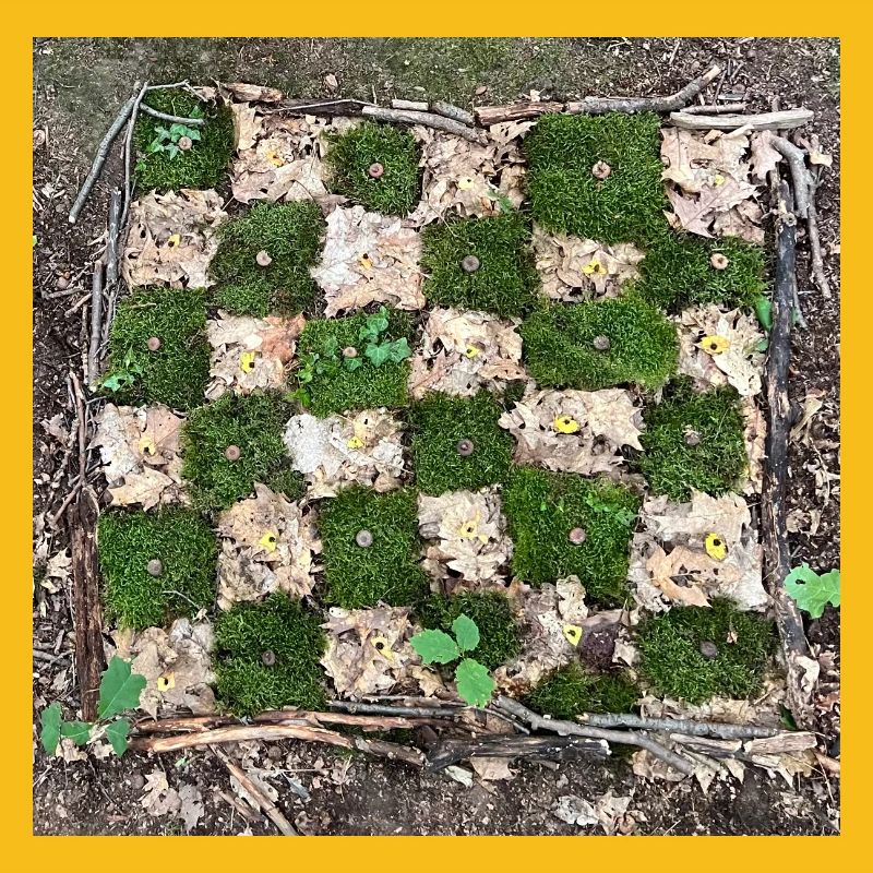 Forest Plants Pattern Design