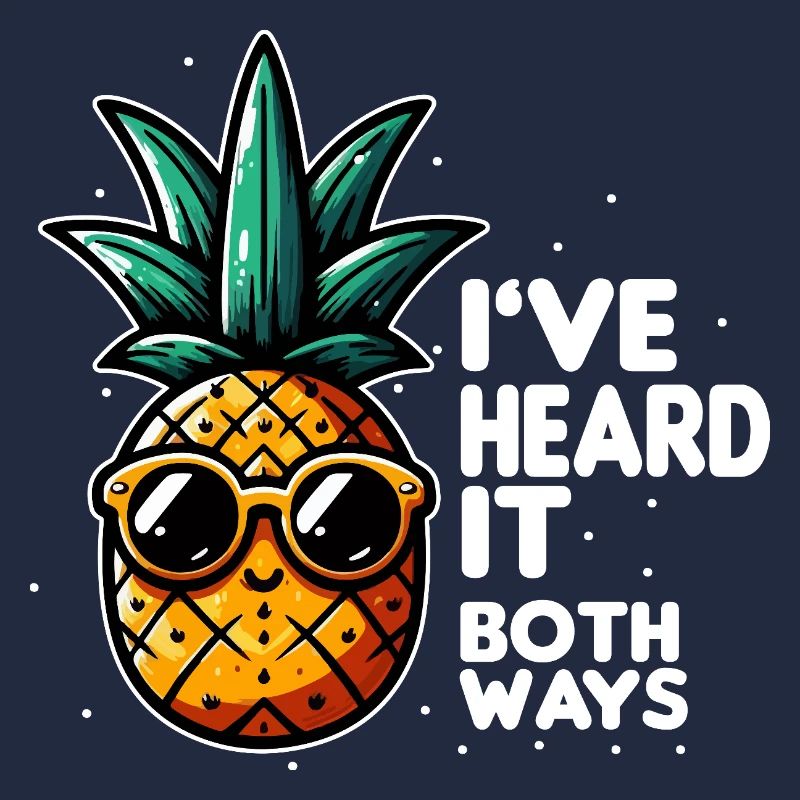 Ananas Slogan Double Sens