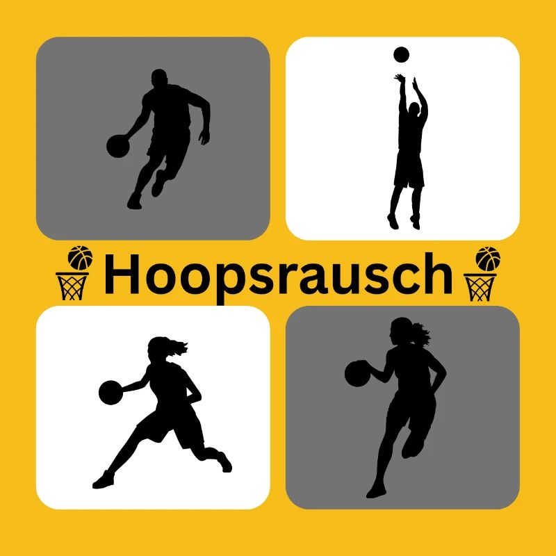 Basketball Silhouettes Dynamics