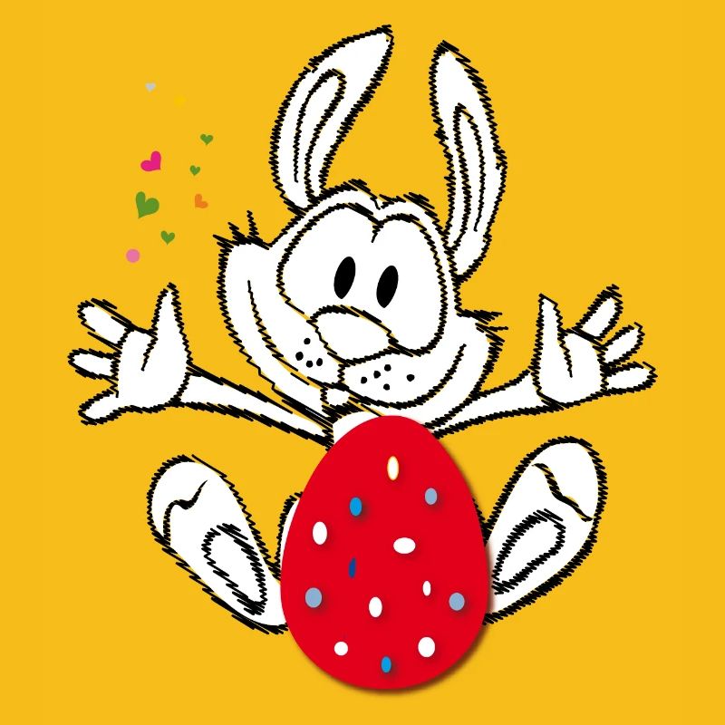 Easter Bunny with Easter Egg