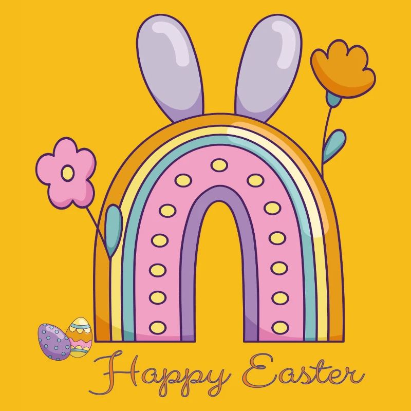 Happy Easter Regenbogen