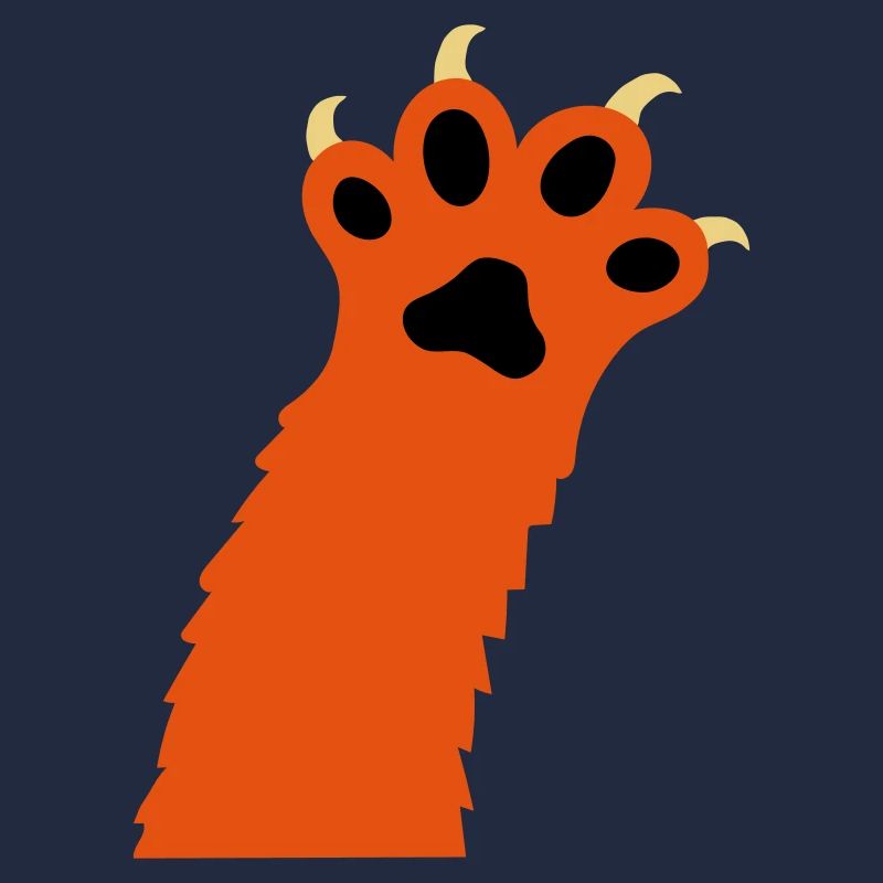 Cats Claws Paws Paws Claws Silhouette