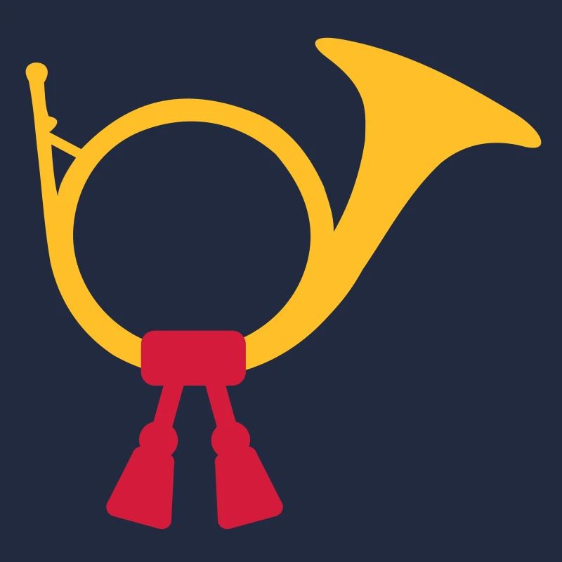 Post horn bugle