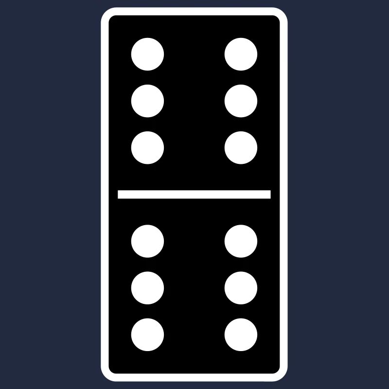 DOMINO STONE 6:6 - VARIABLE COLOR - VECTOR DESIGN!