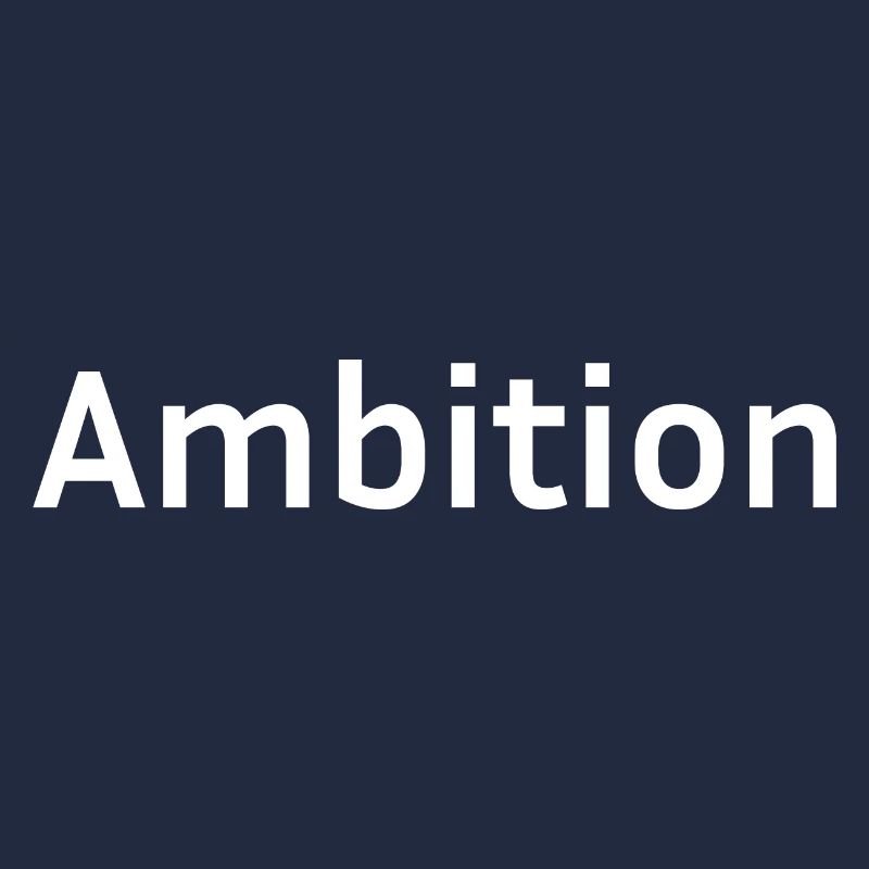 Ambition white