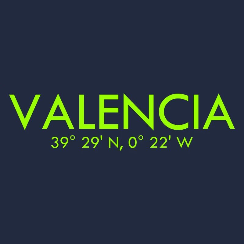 Valencia Spain Coordinates Latitude Longitude
