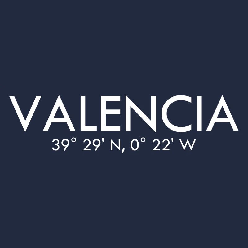 Valencia Spain Coordinates Latitude Longitude