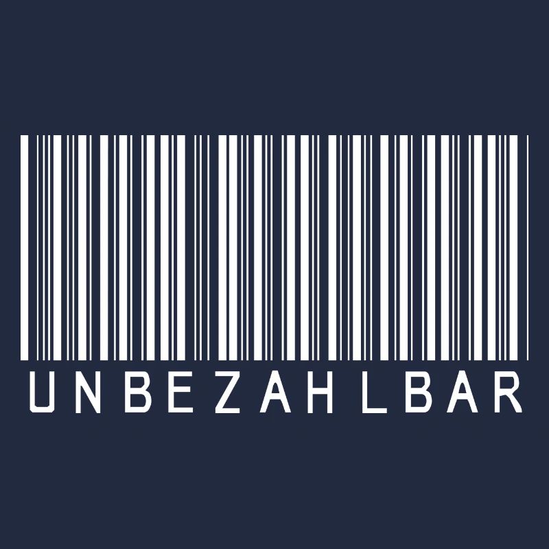 Barcode PRICELESS white