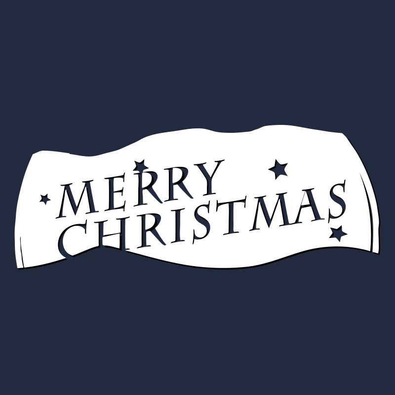 Joyeux Noël Die Cut VECTORGRAPHIC