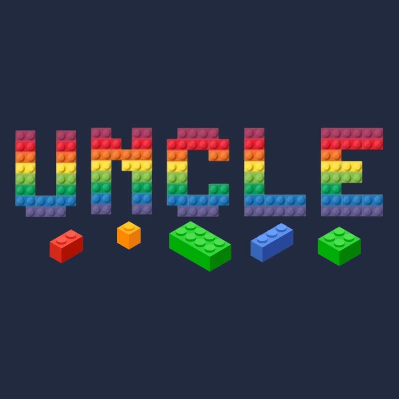 Famille de blocs de briques de construction Uncle Master Builder