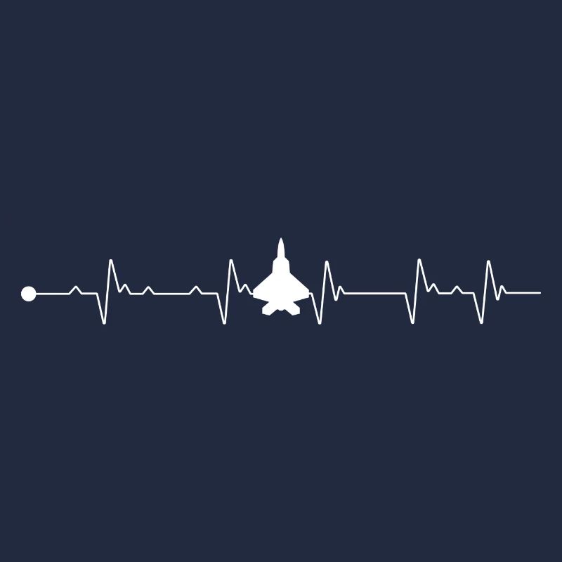 Heartbeat jet plane