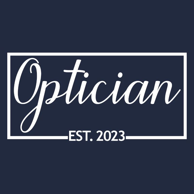 Optiker Est. 2023 Diplom-Optiker-Studentengeschenk
