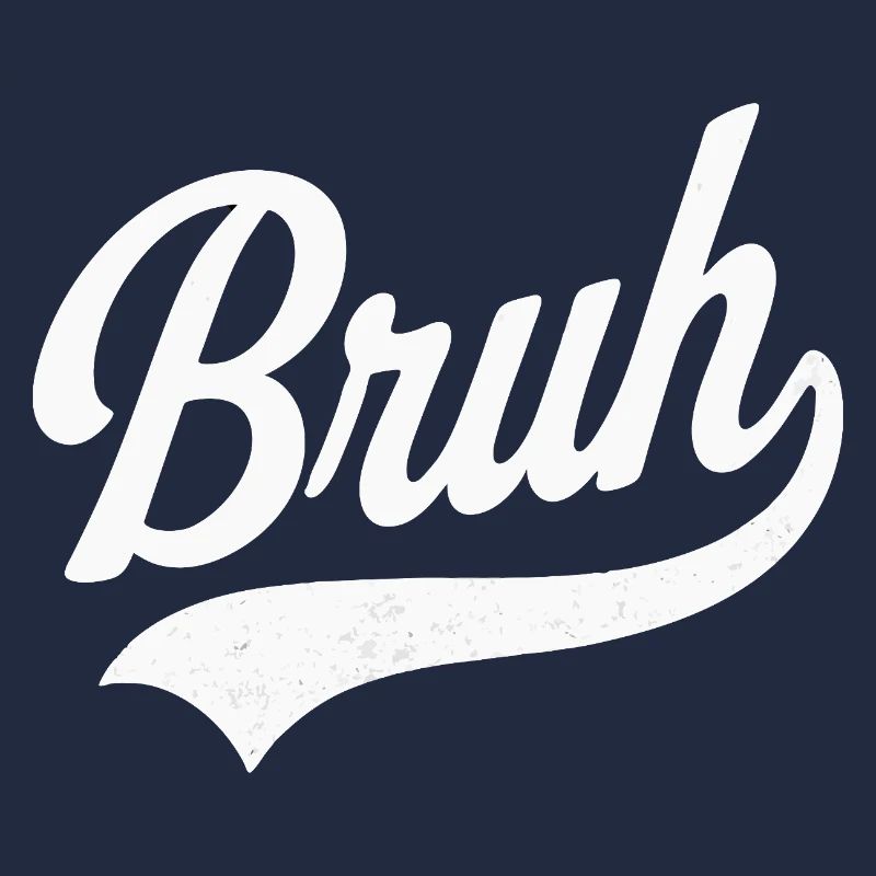 Bruh Retro-Stil