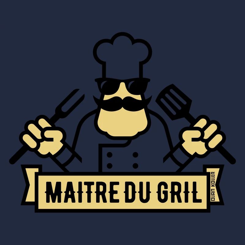Maître Du Gril (Griller / Barbecue / BBQ / 2C)