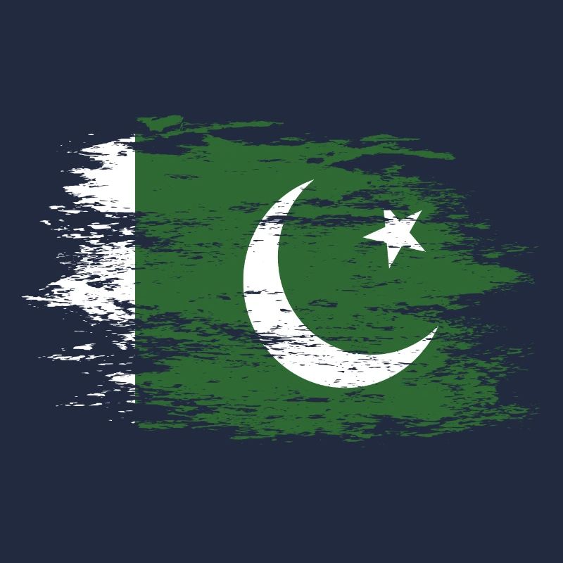 Drapeau pakistanais utilisé