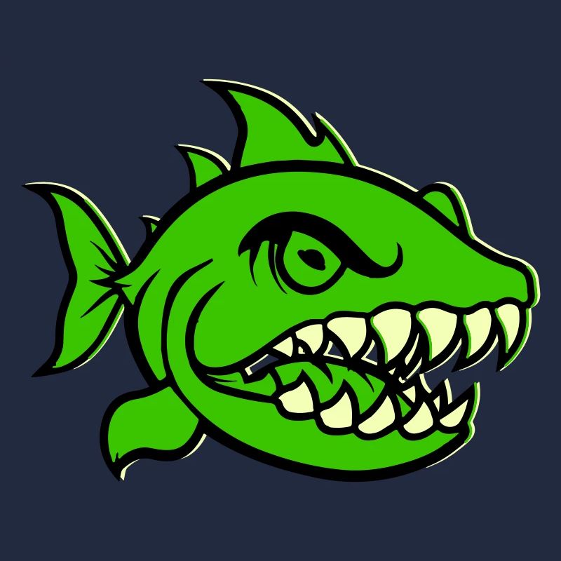 piranha comic fish