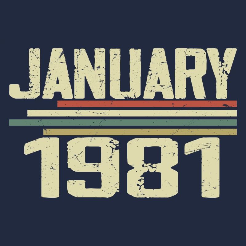 Januar 1981 - Geburtstagsgeschenk Januar 1981