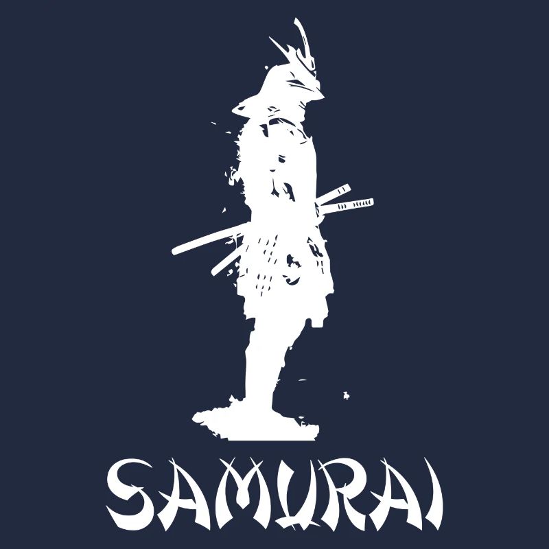 cooler japanischer Samurai