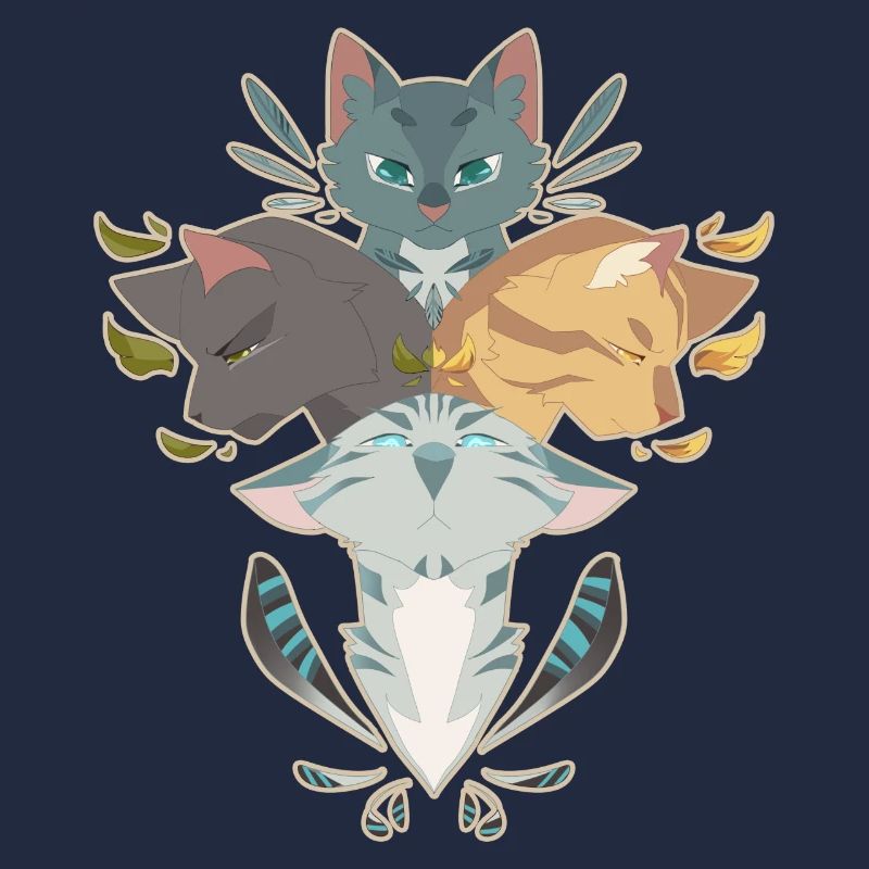 Jayfeather Häherfeder Katze Grau Warrior Cats