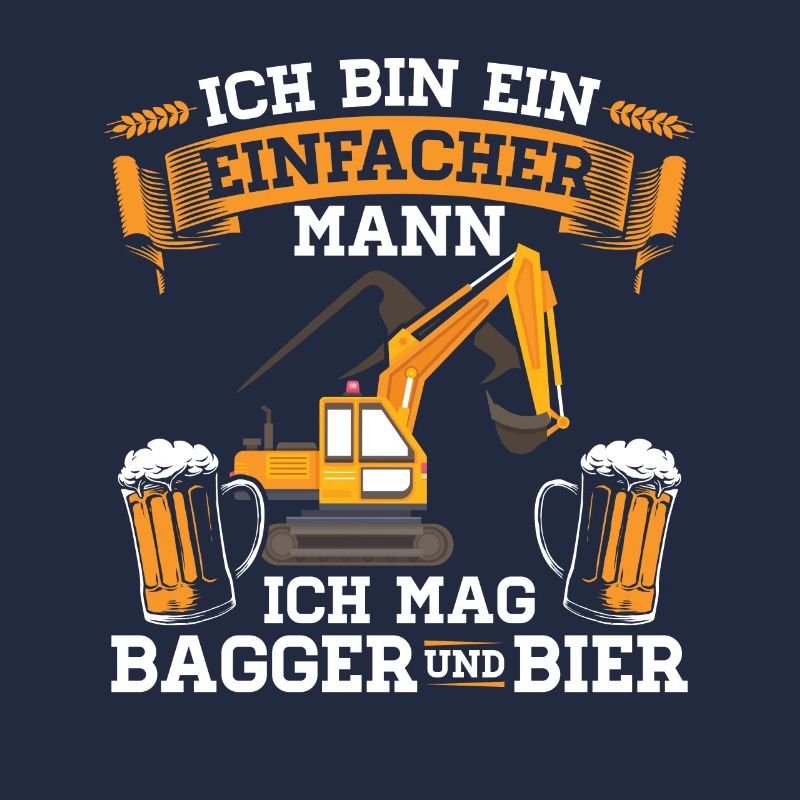 Baggerfahrer | Baggerführer Bagger Geschenk
