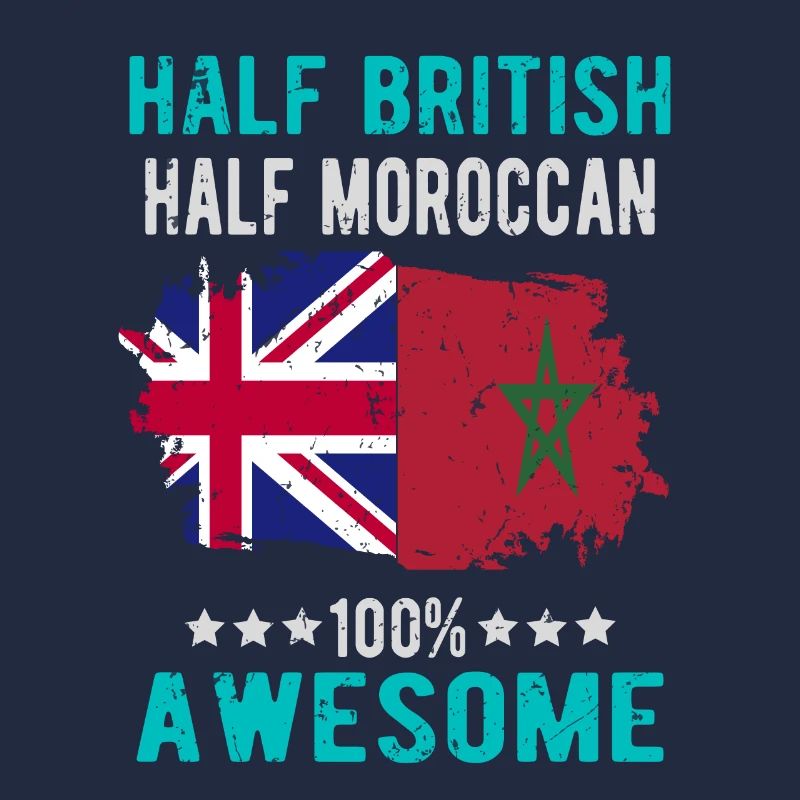 Half British Half Moroccan
