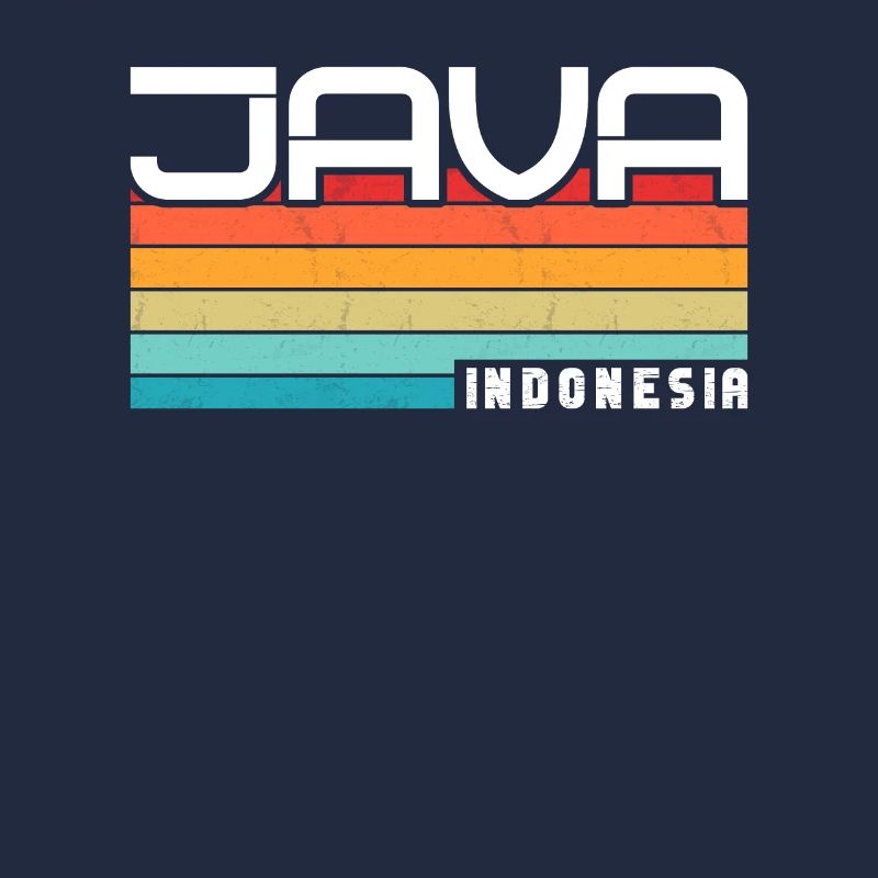 Vintage Urlaub Reise Java Indonesien Asien