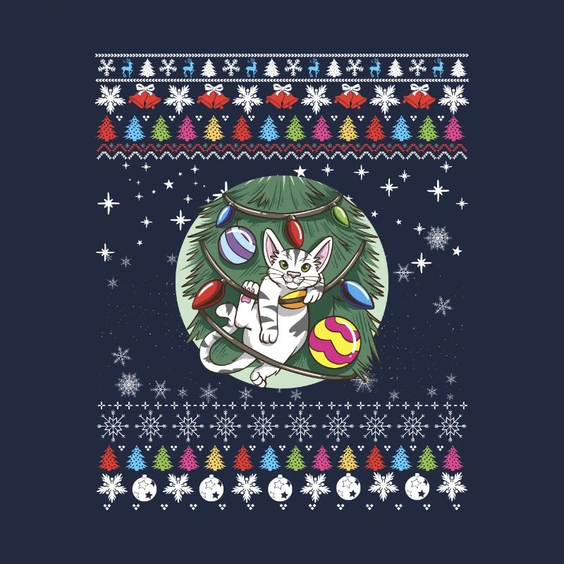 Décor de Noël pour chat