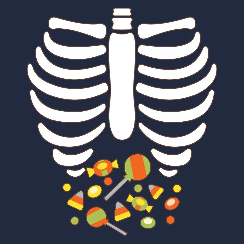 Spooky Scary Ribs Bonbons Halloween Süßes oder Saures