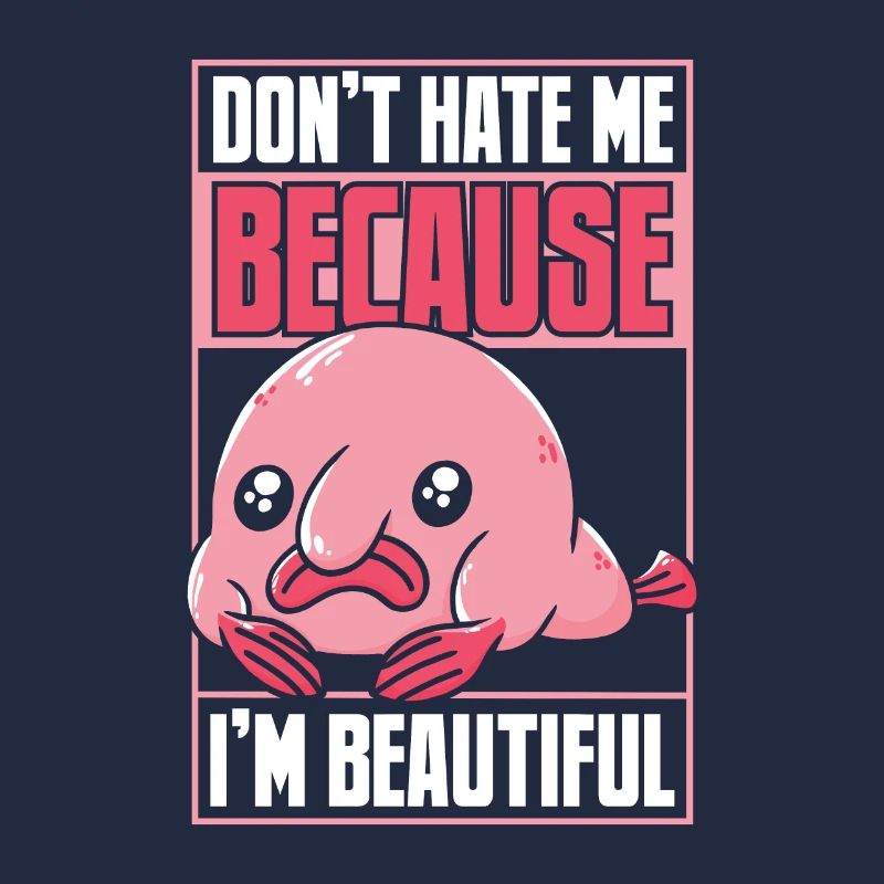 Blobfish Poisson Funny Blob Blobby Blobfish