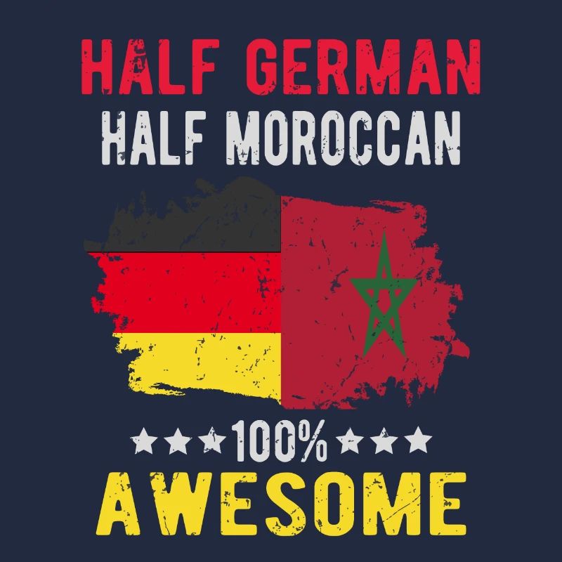 Half German half Moroccans