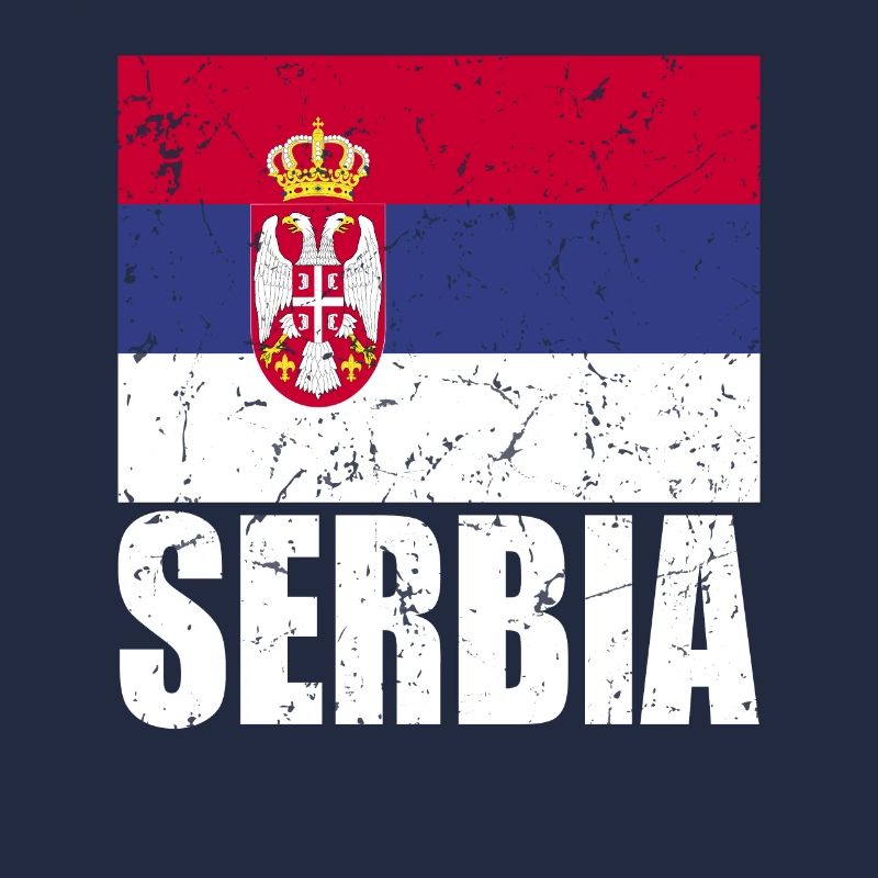 Drapeau de la Serbie