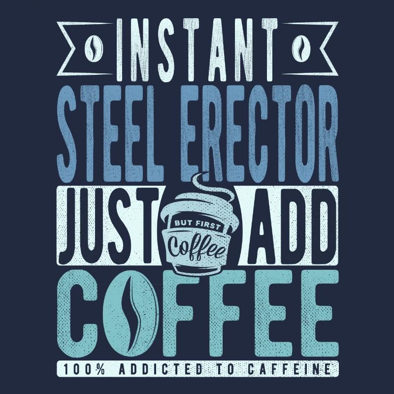 Stahl -eektor Kaffee Spruch