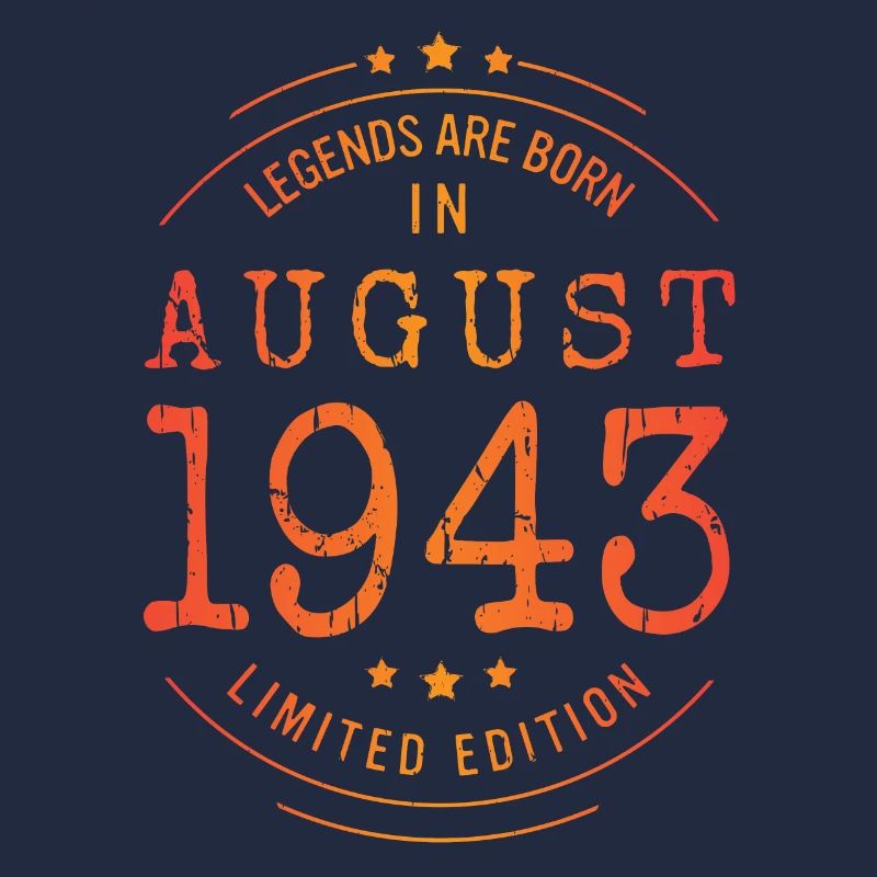Anniversaire Août 1943 Edition Limitée Millésime
