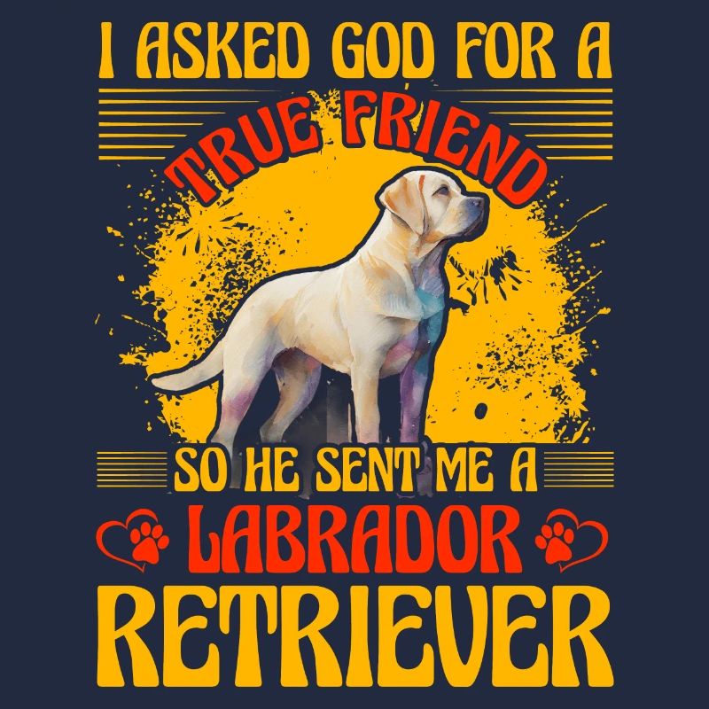 Labrador Lustiger Spruch