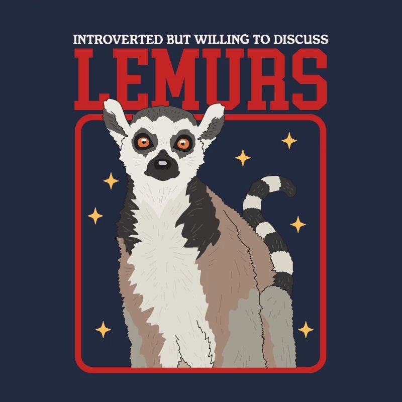 Lemur Ring-tailed lemurs Ringed Tail Lemure Gift