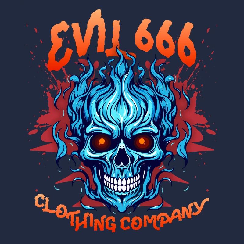 Teufel-Devil, Evil 666, Comic Teufel Satan Spruch