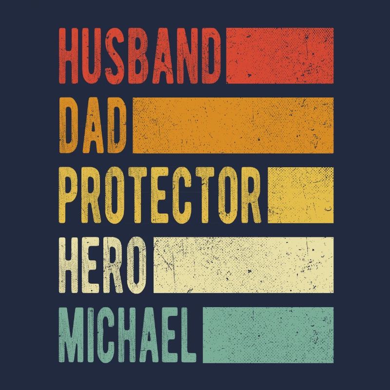 Michael Name Papa Geschenk