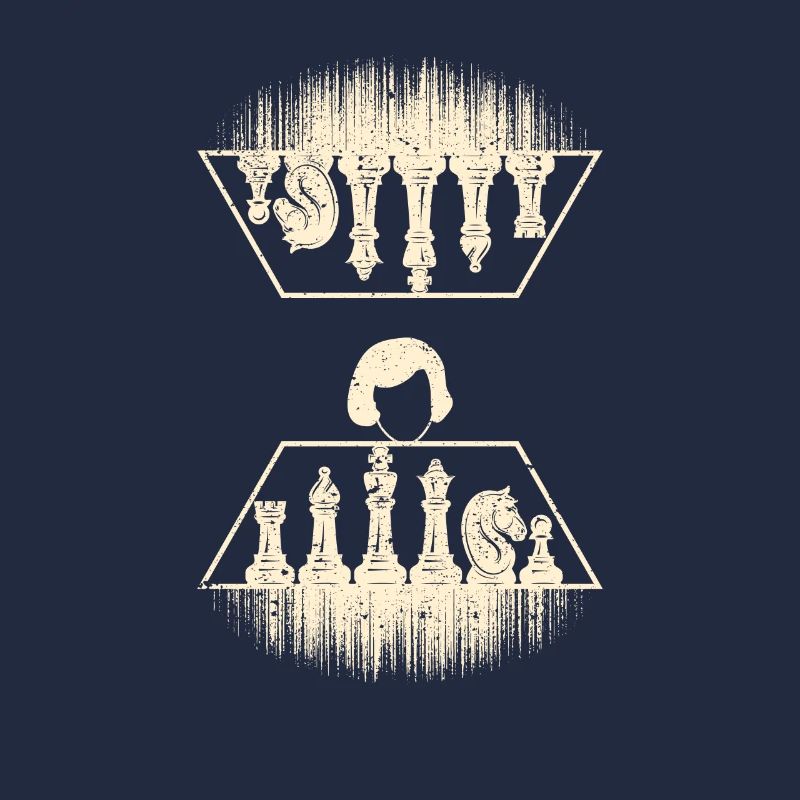 Queen's Gambit Chess Player Pieces Pieces Board
