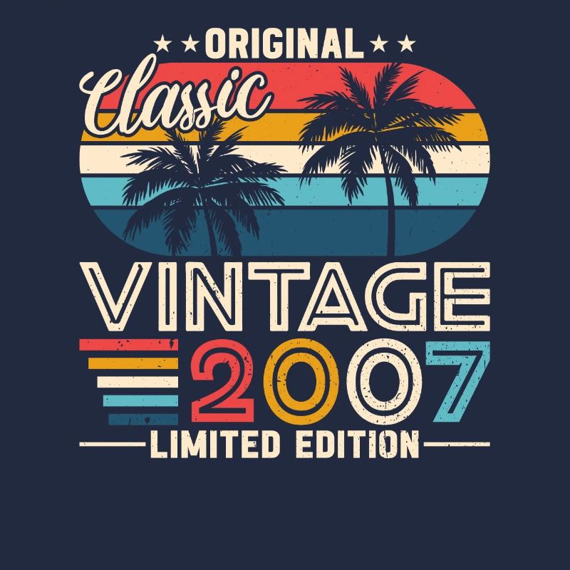 Vintage 2007 Geburtstagsgeschenk