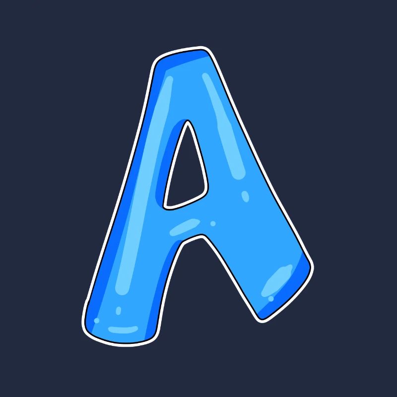 Buchstabe A Anfangsbuchstabe