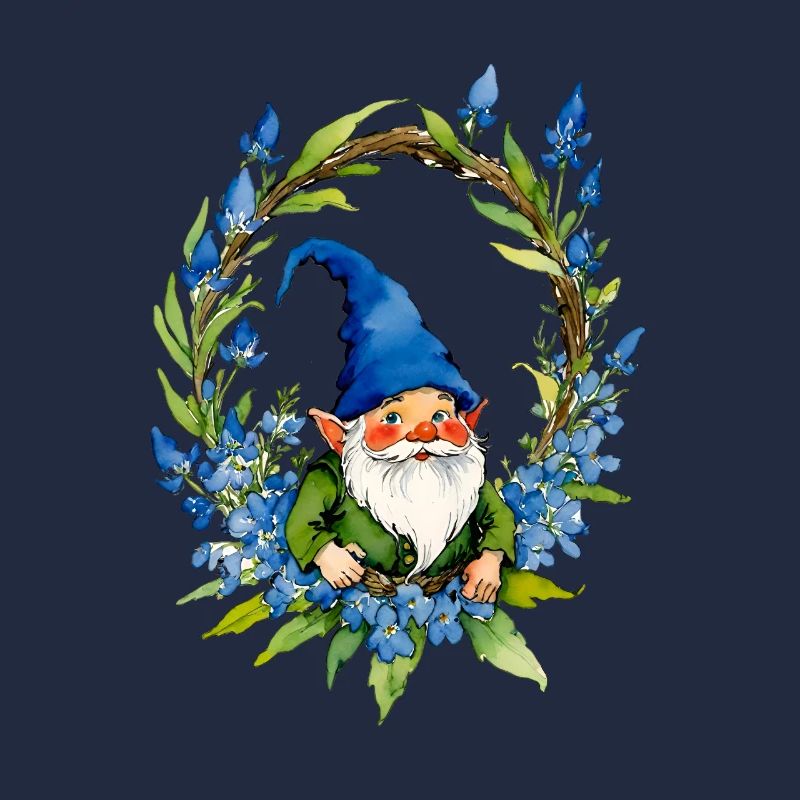 Bluebonnet Gnome