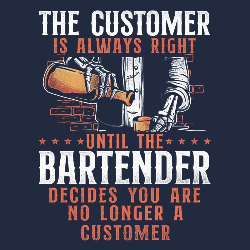 Bartender Mixologist The Customer