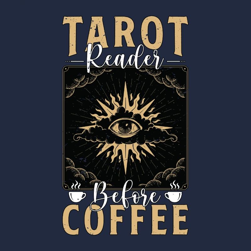Tarot Reader Before Fortune Telling Coffee Lover