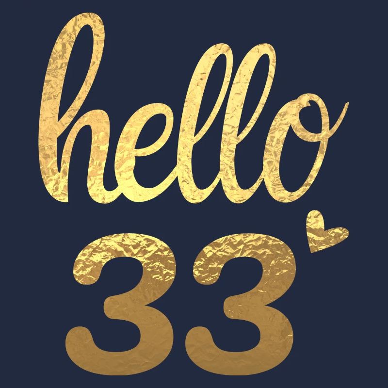 Hello 33 doré