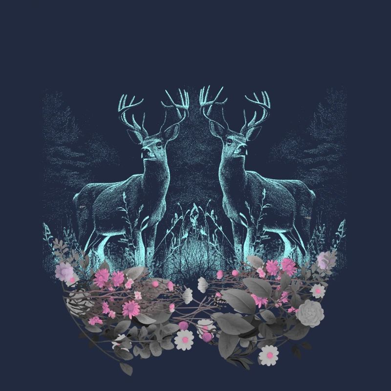 Deer Deer Wild Flowers Nature Forest Animals Roebuck