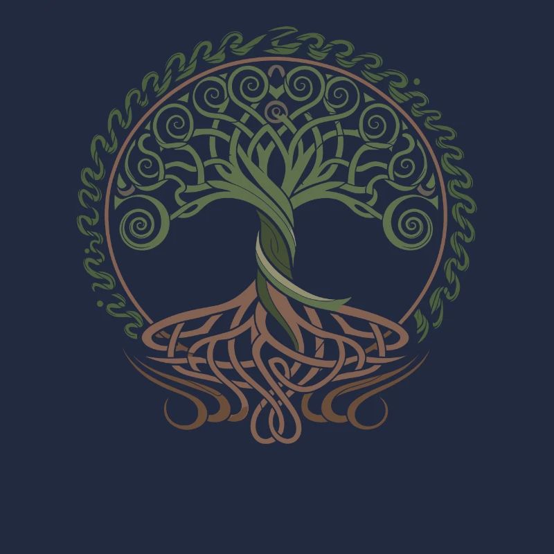 Neo Celtic Lebensbaum Symbolik